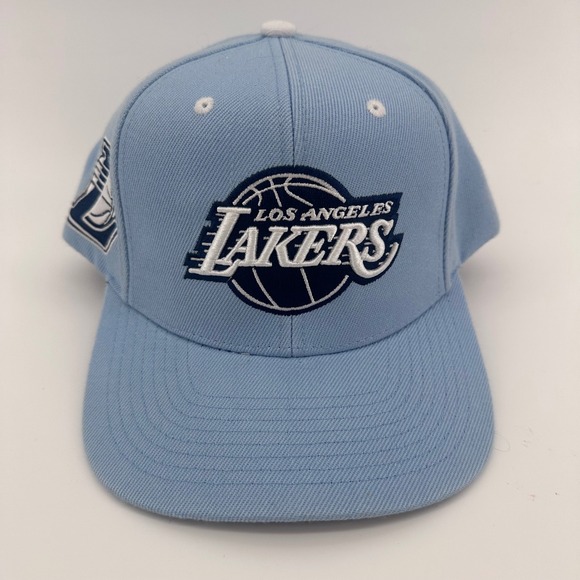 Mitchell & Ness Other - Mitchell & Ness Los Angeles Lakers Hat Mens OS‎ Light Blue Snapback NBA Cap